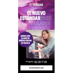 Teclado YAMAHA PSR-E373 + REMOTE LESSONS