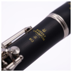 Clarinete en Sib BUFFET B12 17 llaves estuche mochila BC2540N-5-0GB