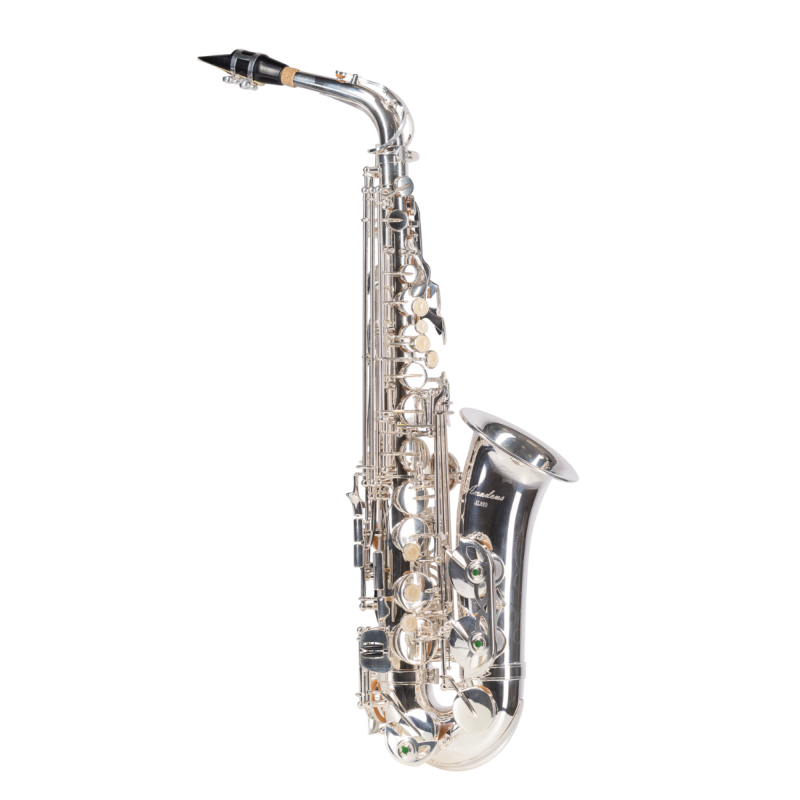 SAXO ALTO AMADEUS PLATEADO AL 880