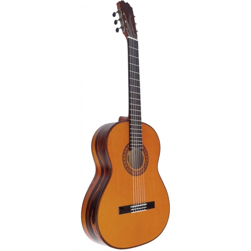 Antonio de Toledo ATF-17EBR Flamenca de Ebano Blanco Teñido de Rojo